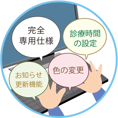 カスタマイズ自由自在